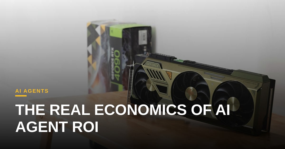 The GPU Revenue Ladder: What Compute Unit Economics Mean for AI Agent ROI