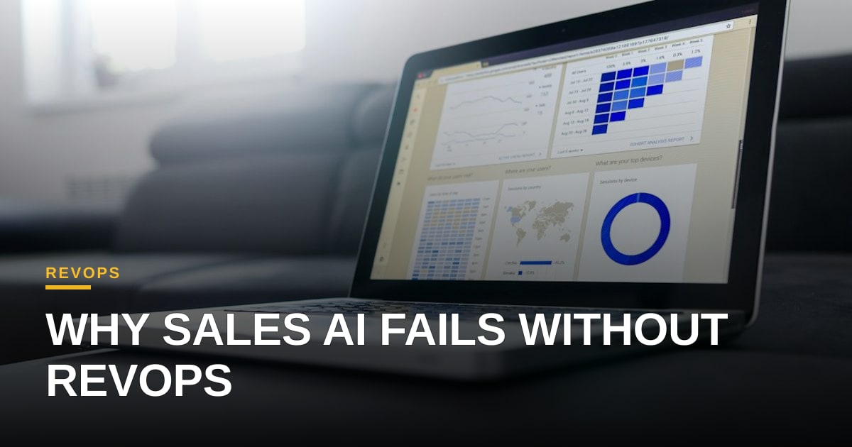 The Workflow Bottleneck: Why Sales AI Fails Without RevOps Architecture