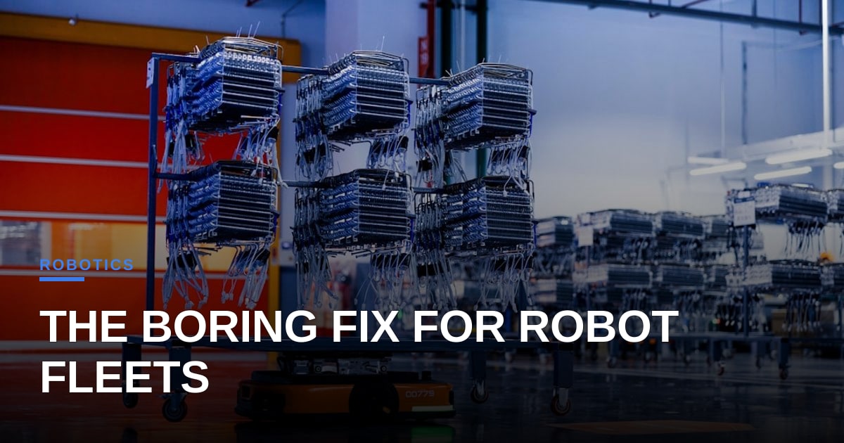OpenRobOps: The Boring Infrastructure That Could Fix Robot Fleets