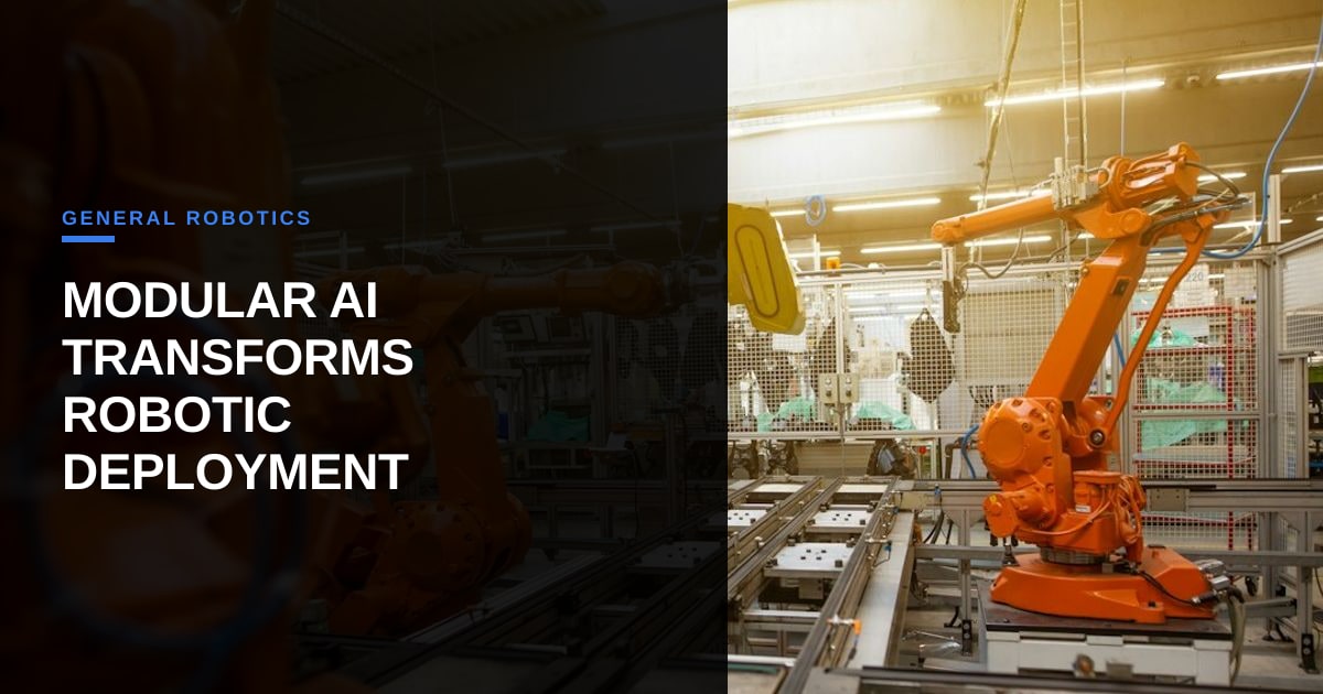 General Robotics’ Modular AI Stack Promises Faster, Safer Deployment Across Robot Forms