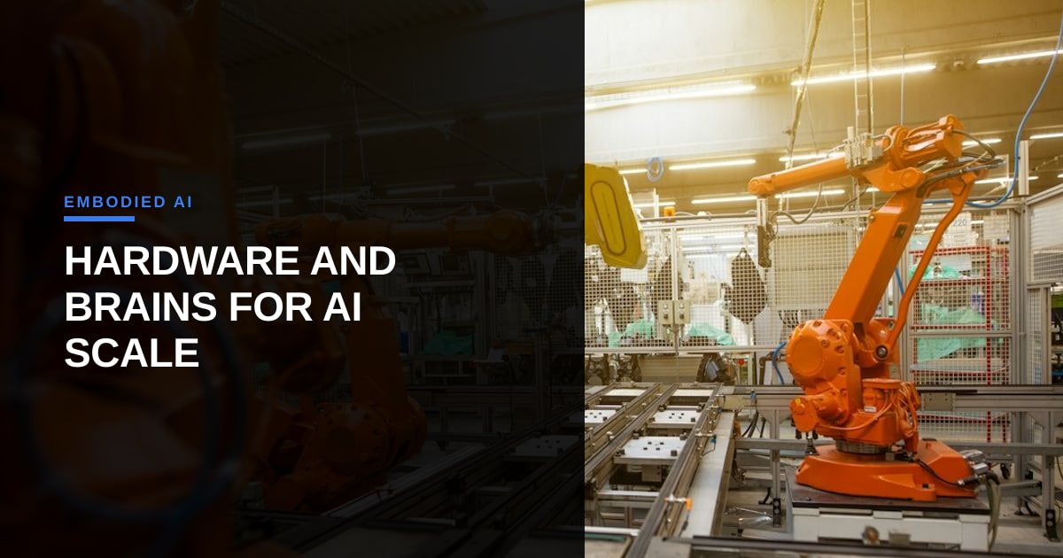 Co-Designing Hardware and Brains: The Real Key to Embodied AI Scale