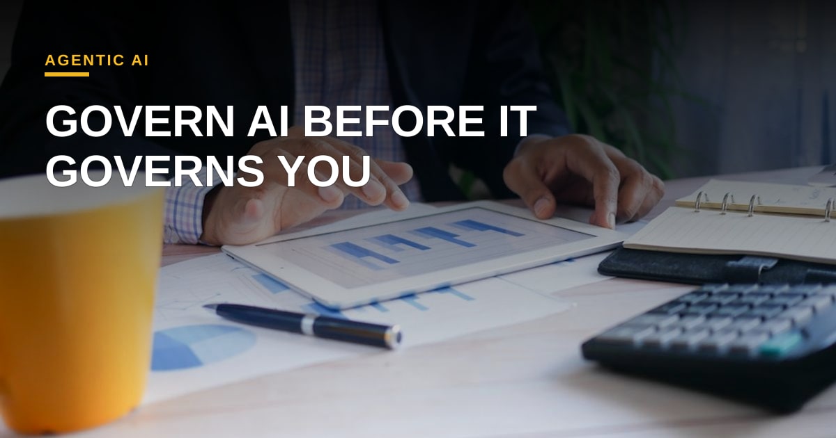 Why Your AI Agents Need a Data Governance Lock Before They Run Wild