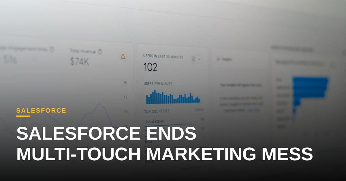 Stop Blasting Your Buyers: Salesforce's Campaign Agent Solves the Multi-Touch Mess