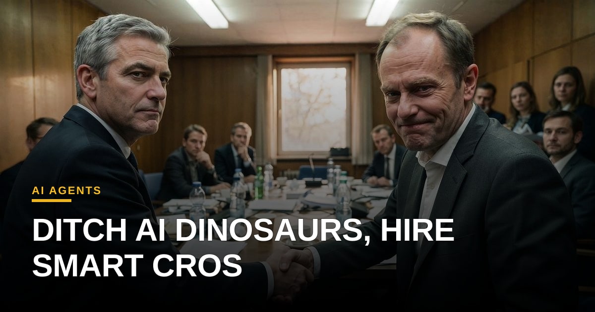 Stop Hiring AI Dinosaurs: Intelligent Agents Are Reshaping CRO Recruitment