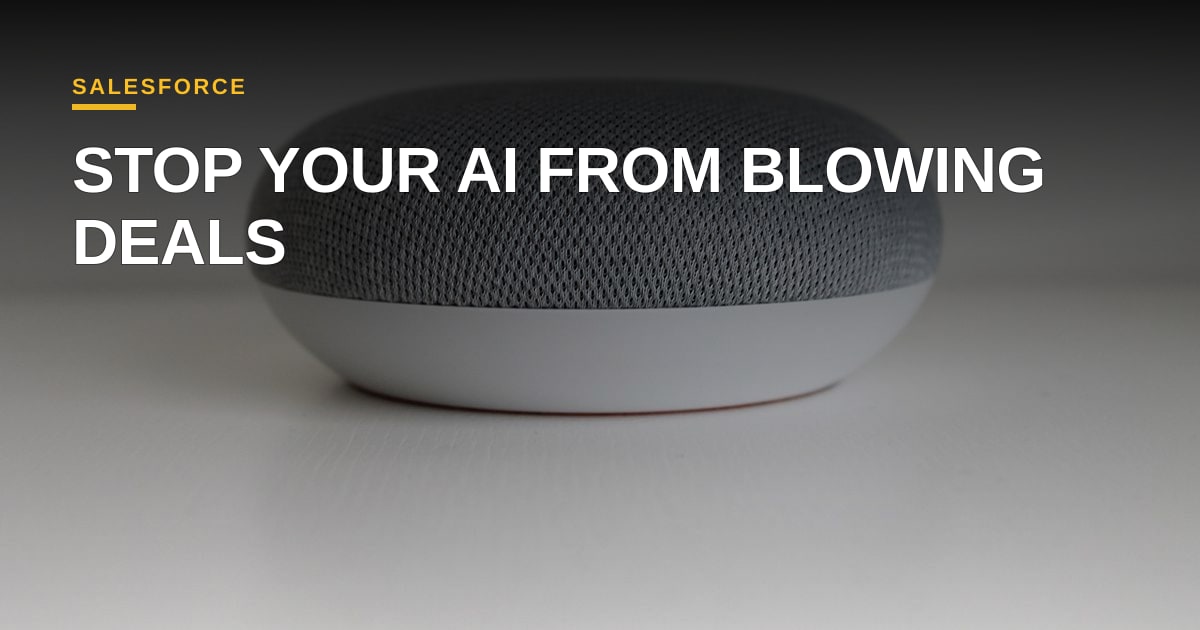 Why Your Sales AI Keeps Blowing Enterprise Deals (And How Unified Context Fixes It)