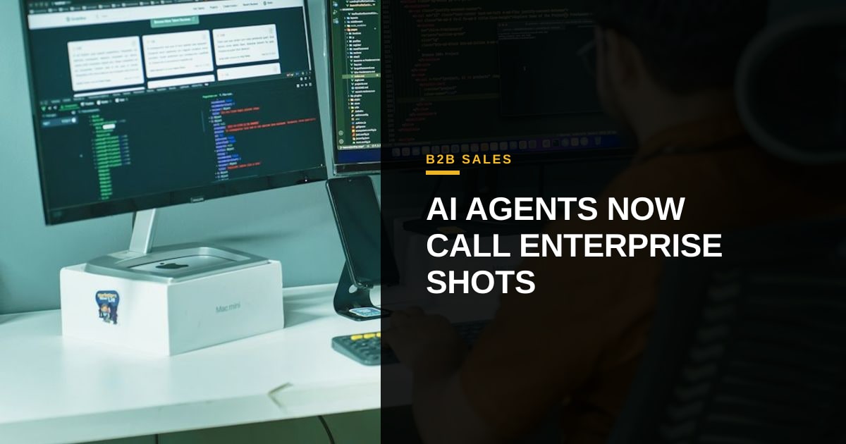 Forget Buying Committees: AI Agents Are Now Calling the Shots on Your Next Enterprise Deal