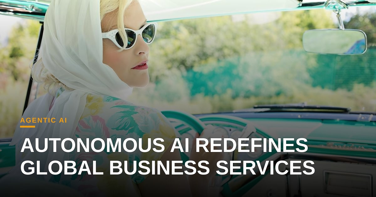 Agentic AI Forces a Strategic Overhaul of Global Business Services
