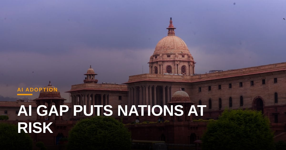 Why the Public Sector’s AI Lag Threatens National Competitiveness