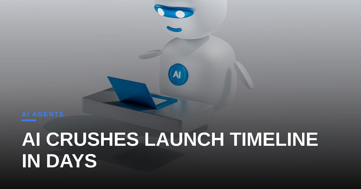 How one finance startup compressed a 3-week launch timeline into 3 days