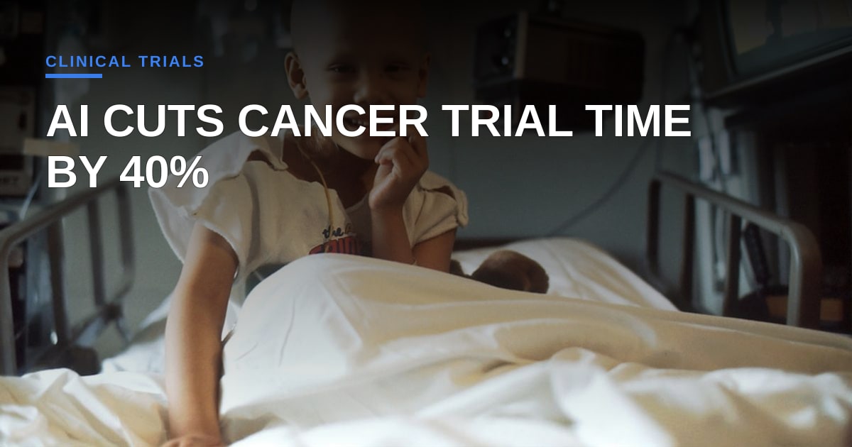How AstraZeneca’s AI-Powered Cancer Trial Platform Cut Patient Screening Time by 40%