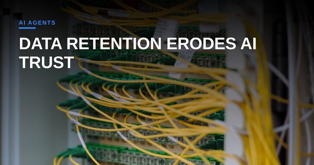 The 30-Day Log: Why Data Retention Policies Are Killing AI Trust