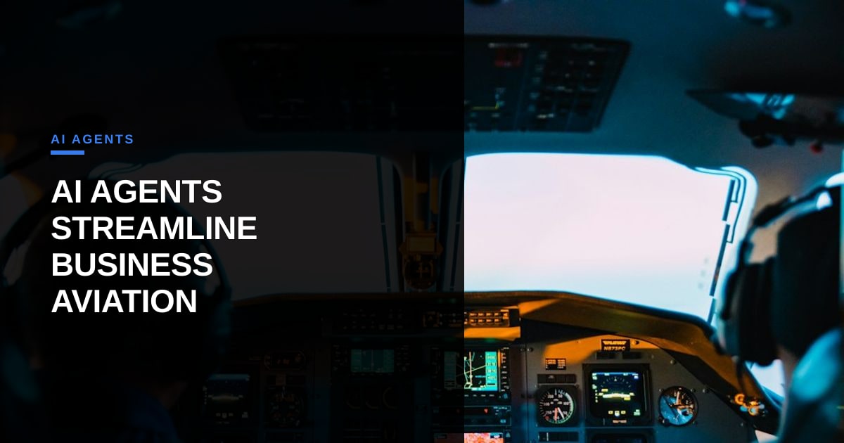 AI Agents Take Flight: Optimizing Business Aviation Amidst Growing Strain