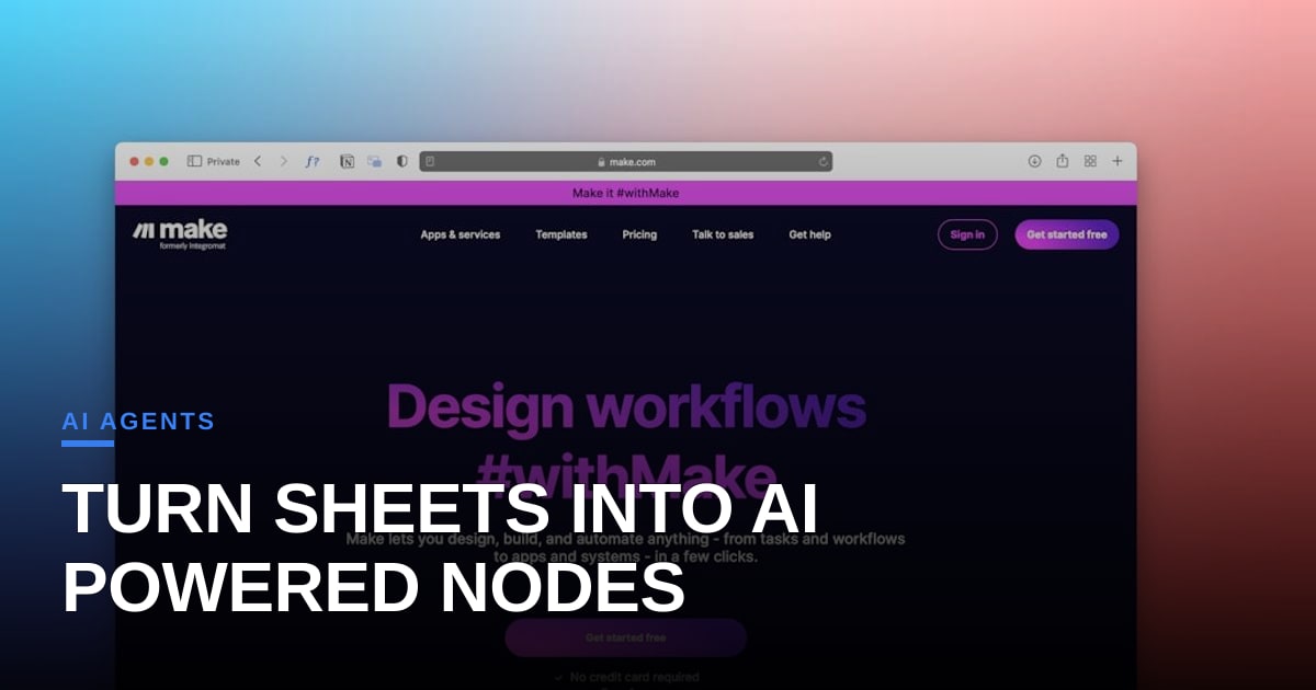 Embedding ChatGPT in Google Sheets: A New Node in the Automation DAG