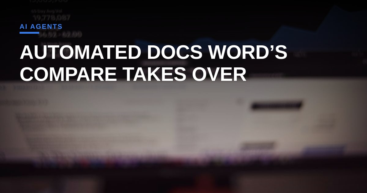 Beyond Manual Diff: How Word’s Built‑In Compare Feature Powers Automated Document Workflows