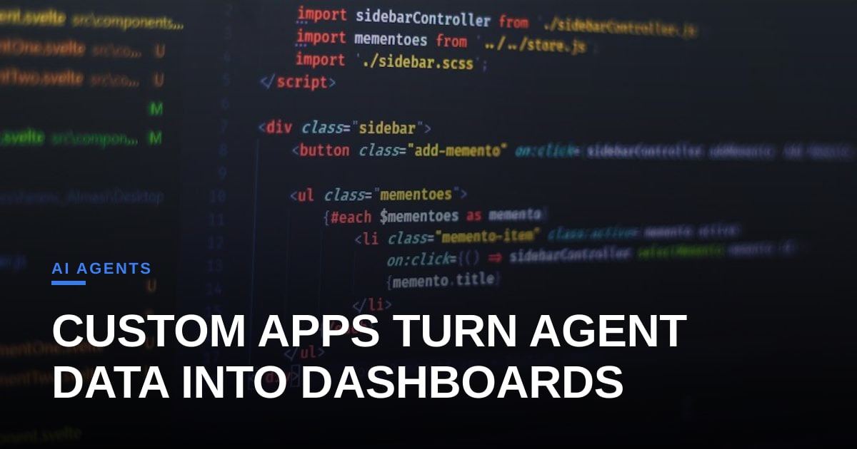 LangSmith Custom Apps Simplify Building Interfaces for Agent Observability