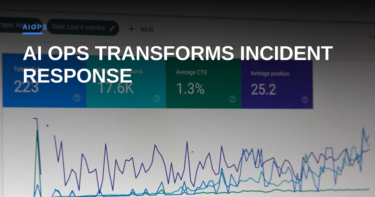 AI‑Powered AIOps: Reinventing Incident Response at Scale