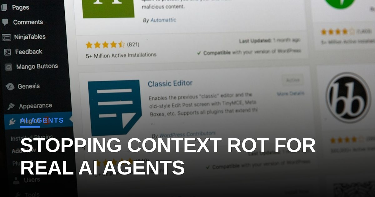 Taming Context Rot: The Critical Path to Production-Ready AI Agents